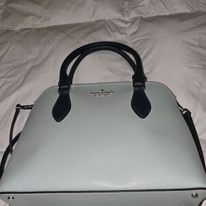 kate spade Light Geeen and  Black Dome Satchel